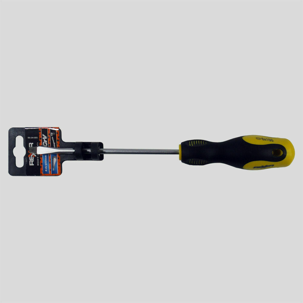 Cr-V Schlitz Magnet Schraubendreher 6,6 x 265 mm Arbeitslänge 150 mm Flach Flat