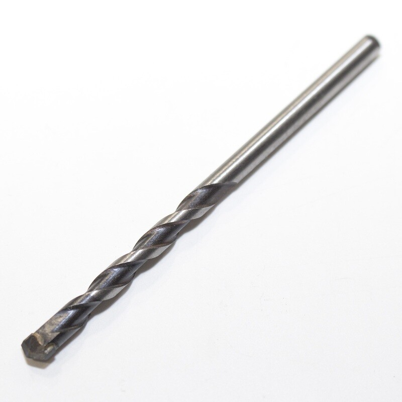 Betonbohrer Ø 6 x 100 mm Steinbohrer Universalbohrer runde Schaft Ø 4,8 mm