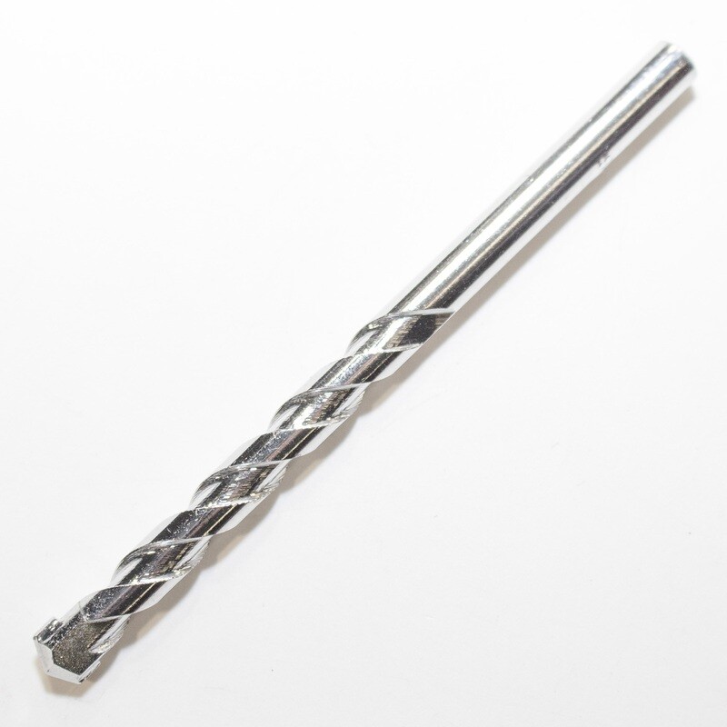 Betonbohrer Ø 7 x 100 mm Steinbohrer Universalbohrer runde Schaft Ø 6,0 mm