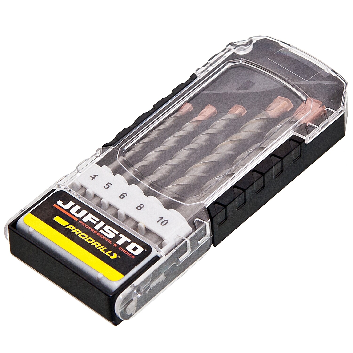 Profi Betonbohrer Satz 5 tgl. Ø 4 - 5 - 6 - 8 - 10 mm