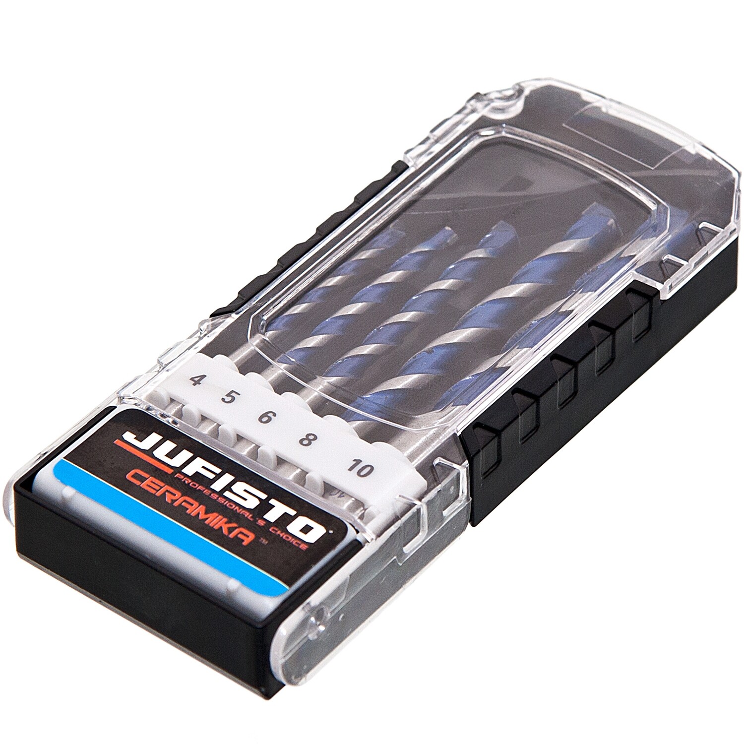 Fliesen Betonbohrer Satz 5 tgl. Ø 4 - 5 - 6 - 8 - 10 mm