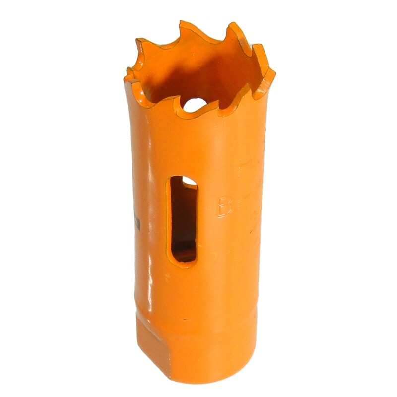 Ø 19 mm HSS BiM Lochsäge Bohrkrone 1/2&quot; x 20 UNF für Metall Holz Inox