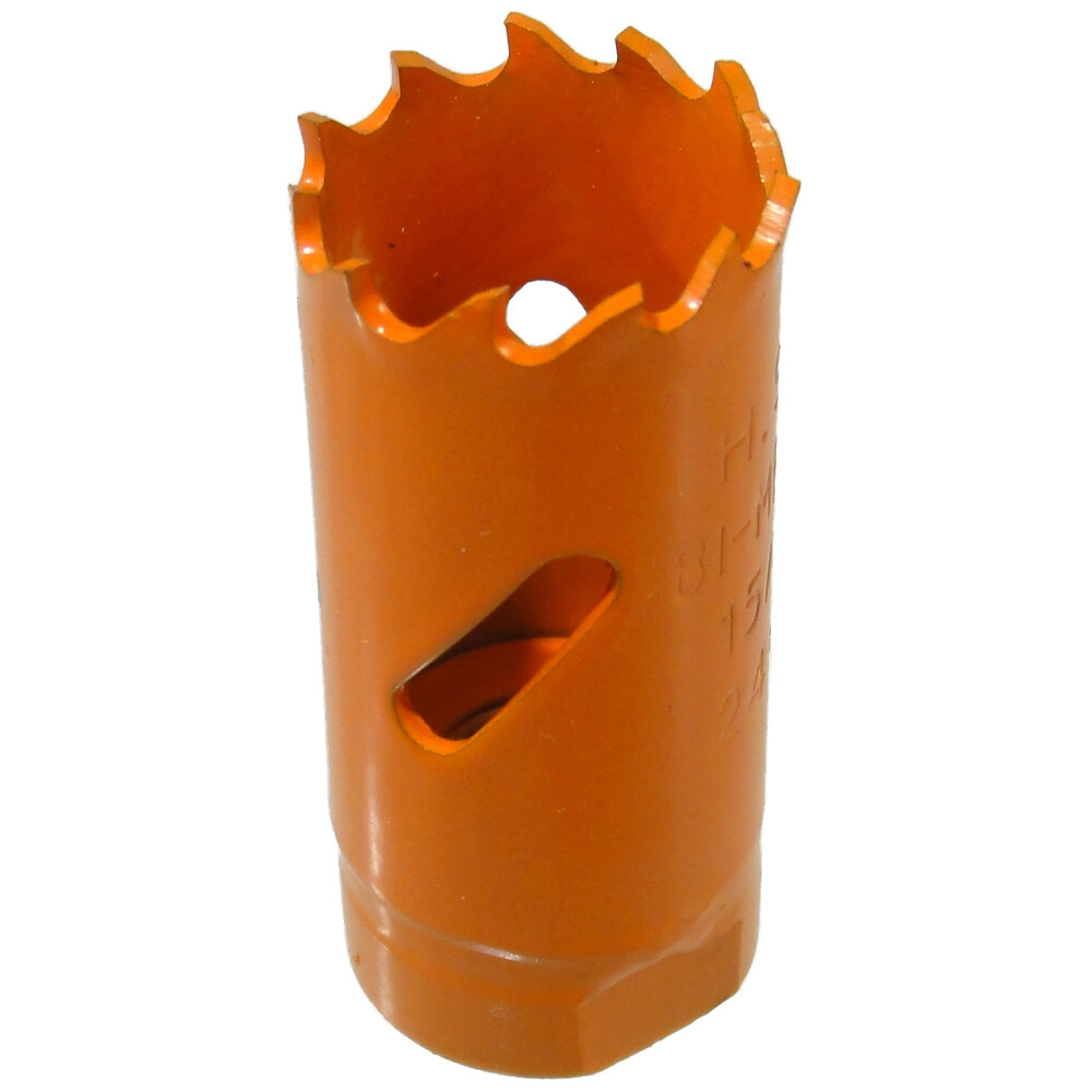 Ø 24 mm HSS BiM Lochsäge Bohrkrone 1/2&quot; x 20 UNF für Metall Holz Inox