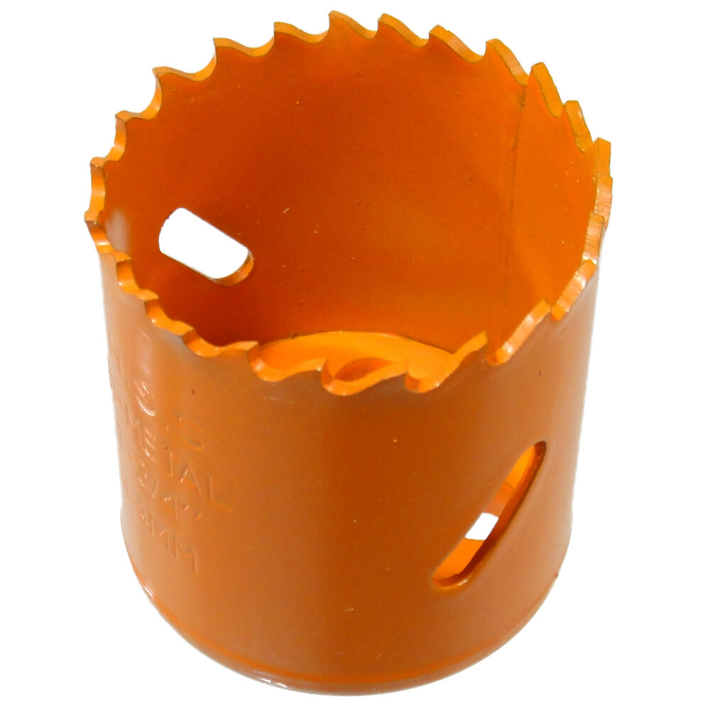 Ø 44 mm HSS BiM Lochsäge Bohrkrone 5/8&quot; x 18 UNF für Metall Holz Inox