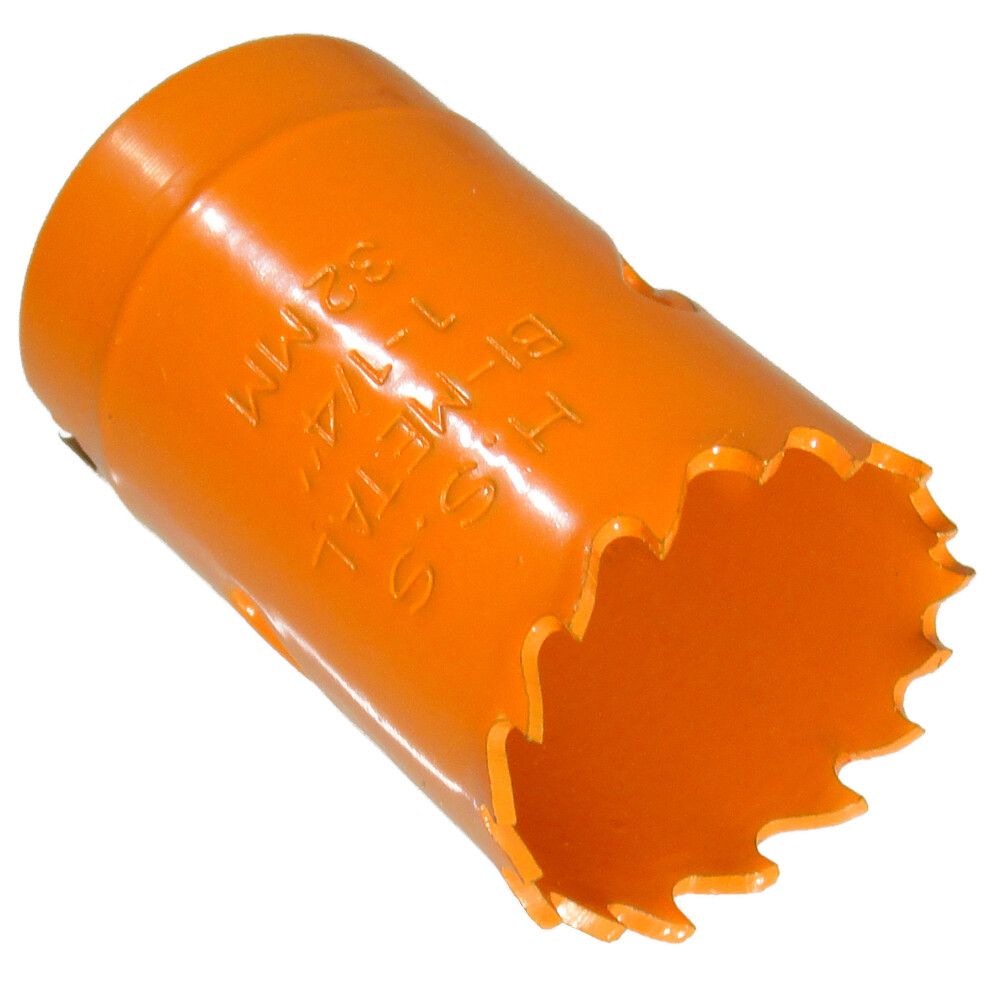 Ø 32 mm HSS BiM Lochsäge Bohrkrone 5/8" x 18 UNF für Metall Holz Inox