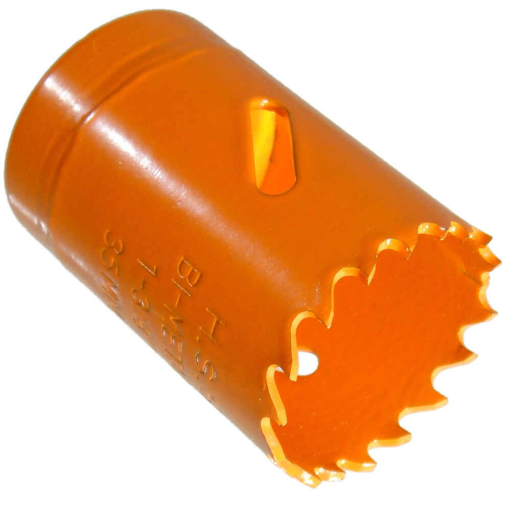 Ø 35 mm HSS BiM Lochsäge Bohrkrone 5/8" x 18 UNF für Metall Holz Inox