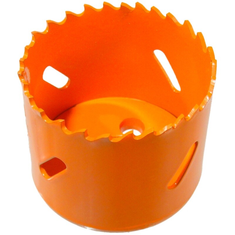 Ø 51 mm HSS BiM Lochsäge Bohrkrone 5/8&quot; x 18 UNF für Metall Holz Inox