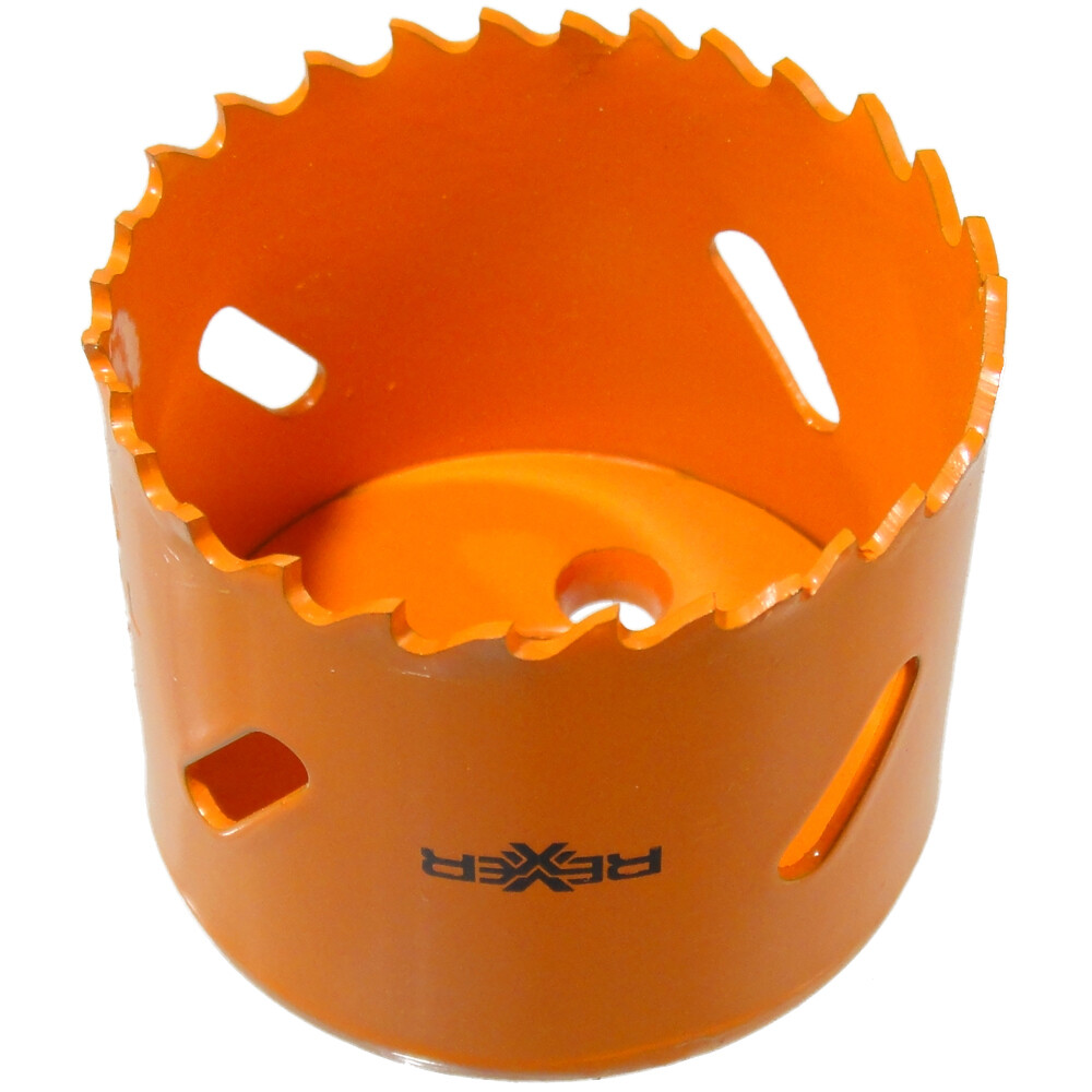 Ø 54 mm HSS BiM Lochsäge Bohrkrone 5/8&quot; x 18 UNF für Metall Holz Inox