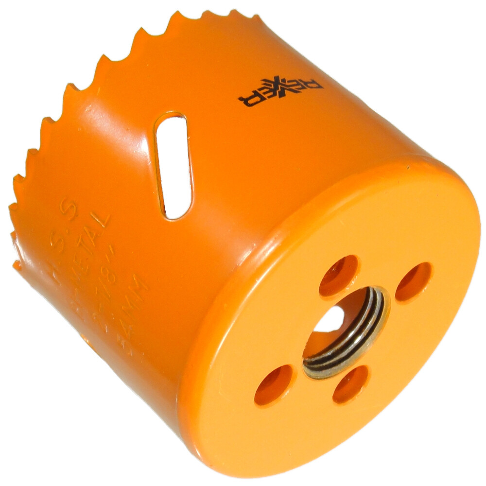 Ø 54 mm HSS BiM Lochsäge Bohrkrone 5/8" x 18 UNF für Metall Holz Inox