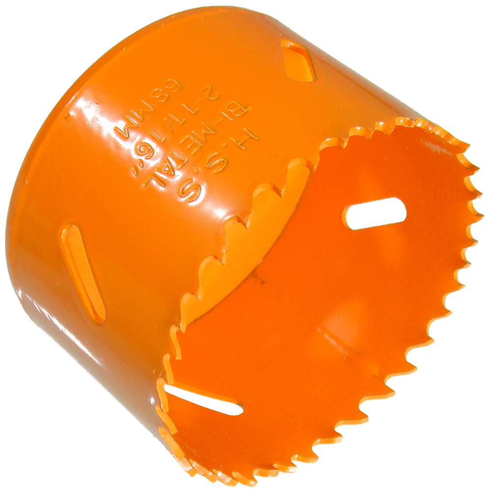 Ø 68 mm HSS BiM Lochsäge Bohrkrone 5/8" x 18 UNF für Metall Holz Inox