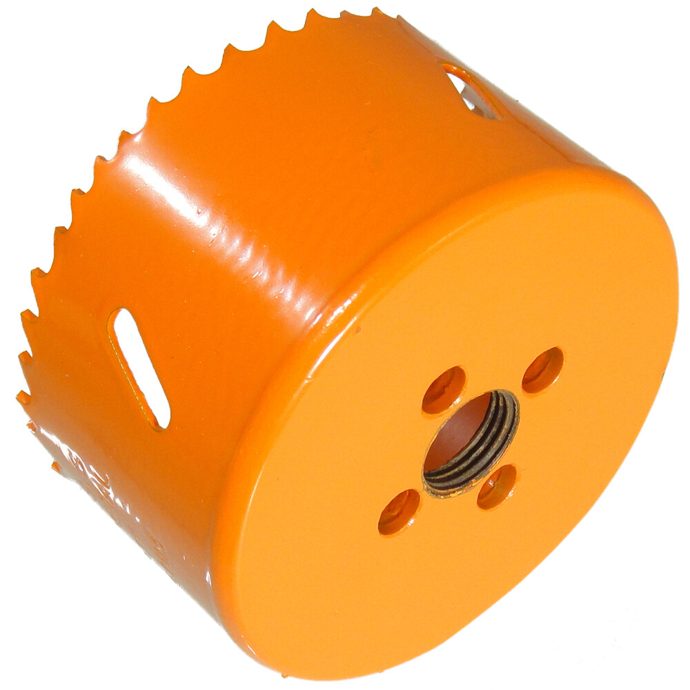 Ø 76 mm HSS BiM Lochsäge Bohrkrone 5/8" x 18 UNF für Metall Holz Inox