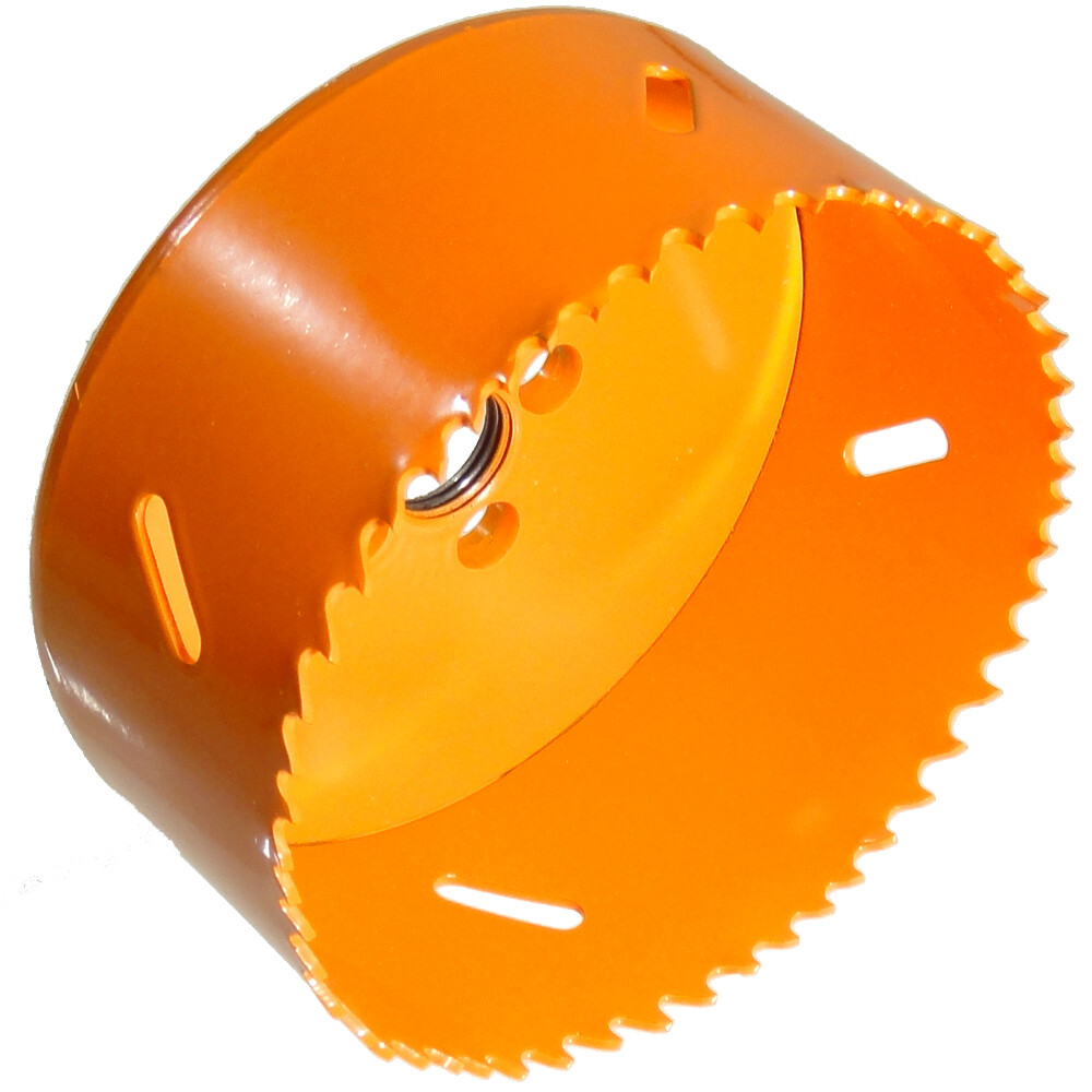 Ø 95 mm HSS BiM Lochsäge Bohrkrone 5/8" x 18 UNF für Metall Holz Inox