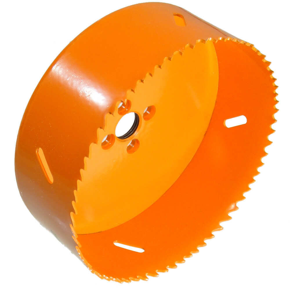 Ø 121 mm HSS BiM Lochsäge Bohrkrone 5/8" x 18 UNF für Metall Holz Inox
