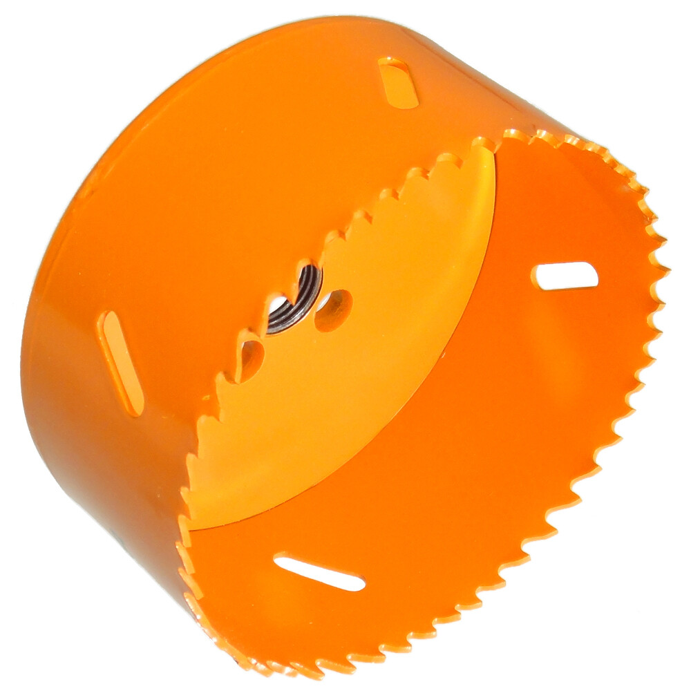 Ø 92 mm HSS BiM Lochsäge Bohrkrone 5/8" x 18 UNF für Metall Holz Inox
