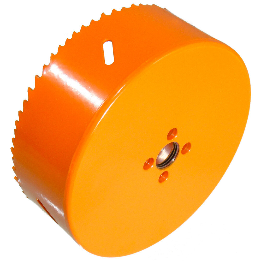 Ø 127 mm HSS BiM Lochsäge Bohrkrone 5/8" x 18 UNF für Metall Holz Inox