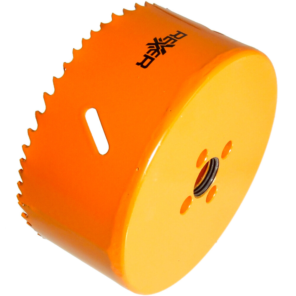 Ø 95 mm HSS BiM Lochsäge Bohrkrone 5/8" x 18 UNF für Metall Holz Inox