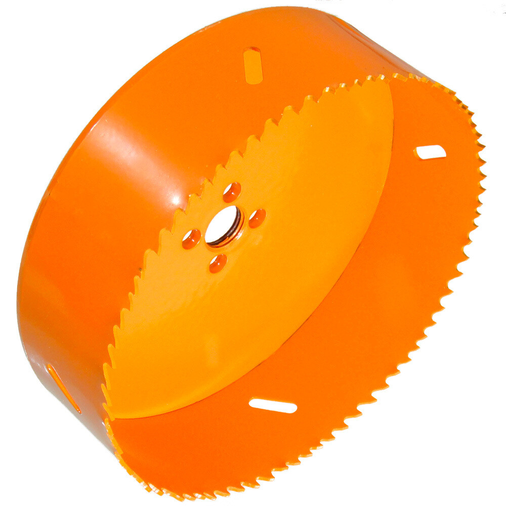 Ø 140 mm HSS BiM Lochsäge Bohrkrone 5/8" x 18 UNF für Metall Holz Inox