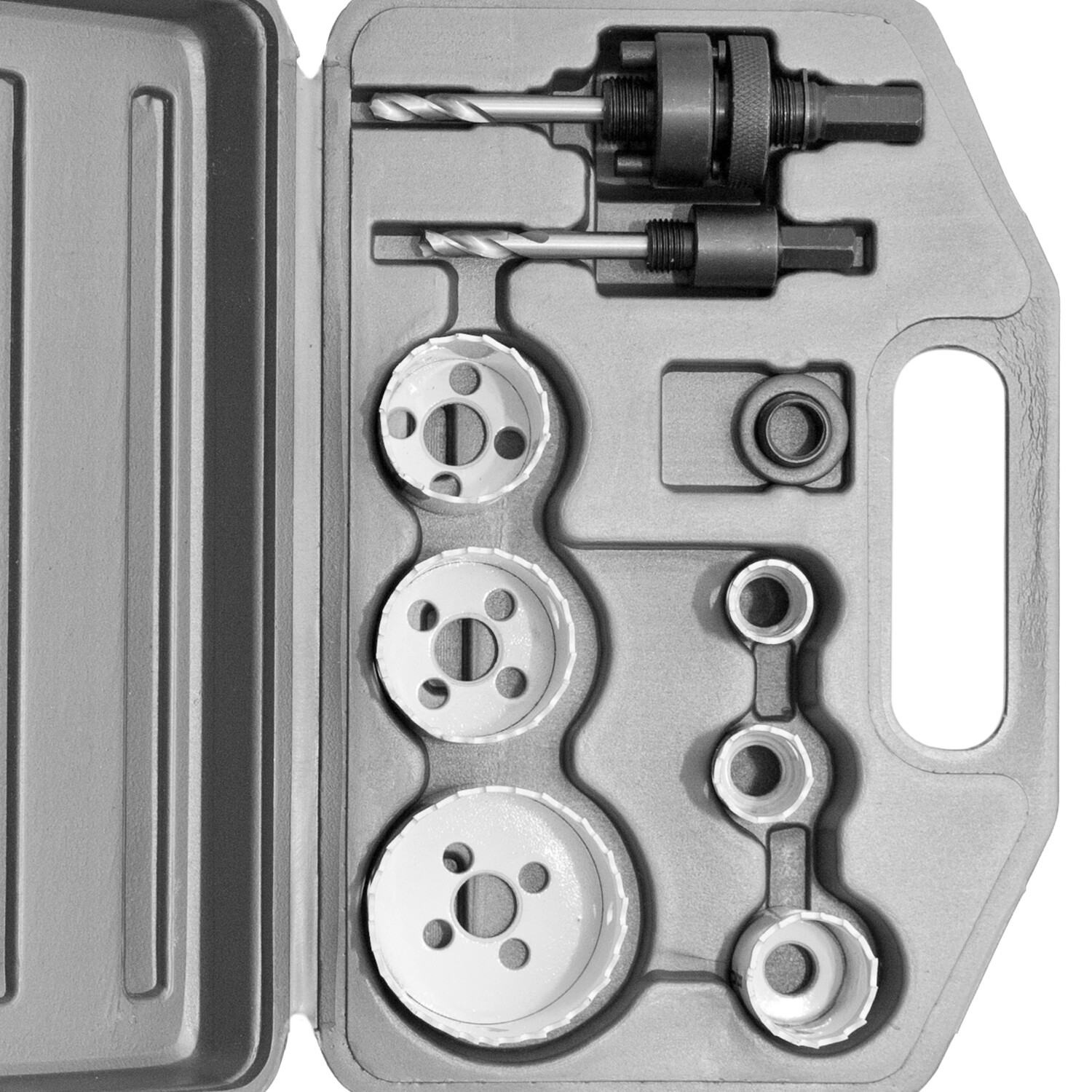 Ø 19 - 57 mm HSS BiM Lochsäge Satz 9 tgl Bohrkrone für Metall Holz Inox