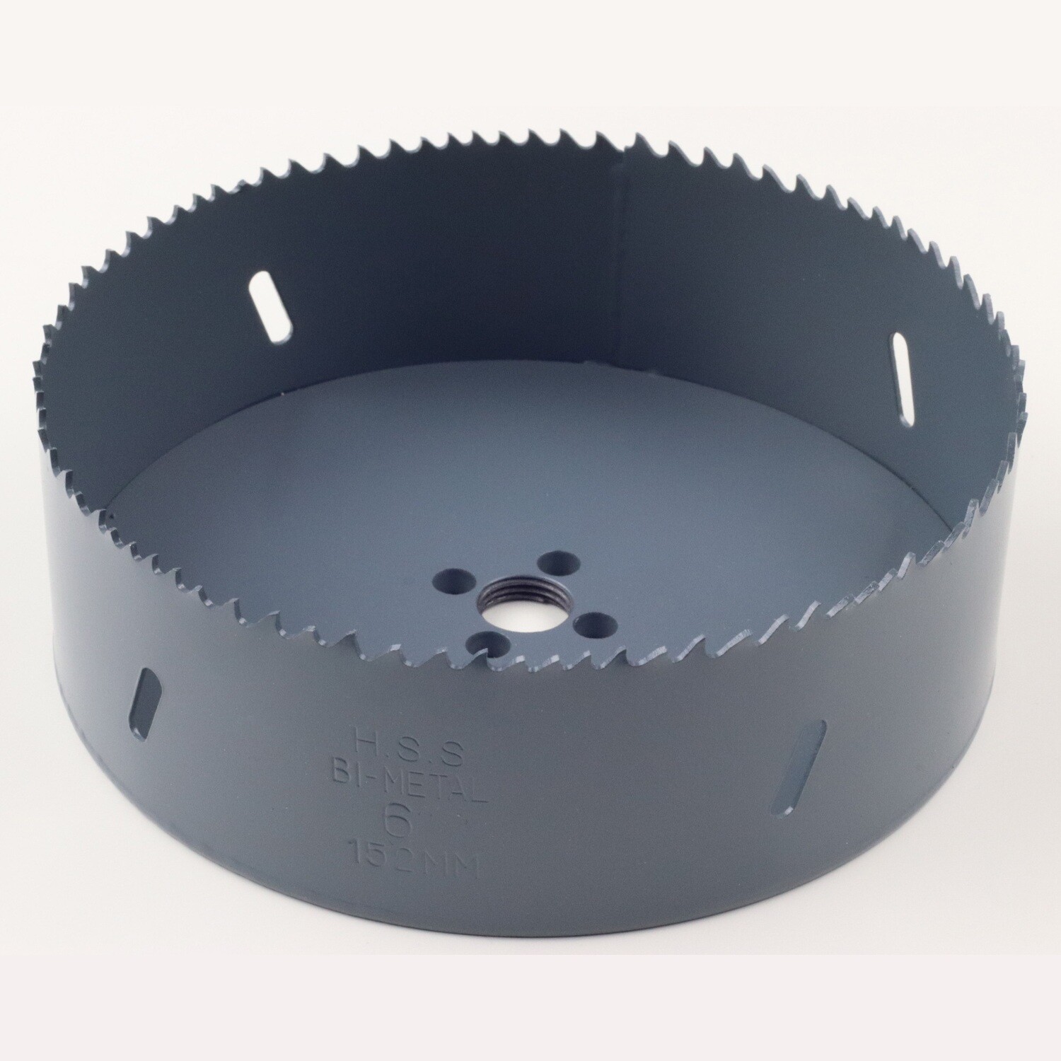 Ø 152 mm 45 mm Bohrtiefe HSS BiM Lochsäge Bohrkrone 5/8&quot; x18 UNF für Metall Holz