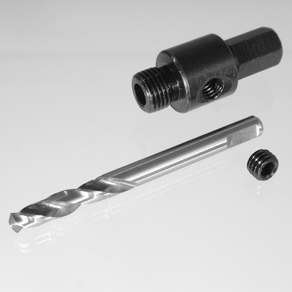 Ø 11 mm Aufnahmeschaft für Bohrkrone mit Gewinde 1/2" x 20 UNF
