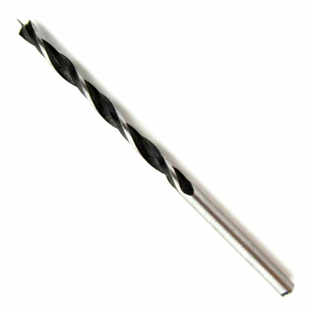 Ø 4 x 75 mm Spiralholzbohrer Holzbohrer Spieralbohrer für Holz Schaft Ø 4 mm