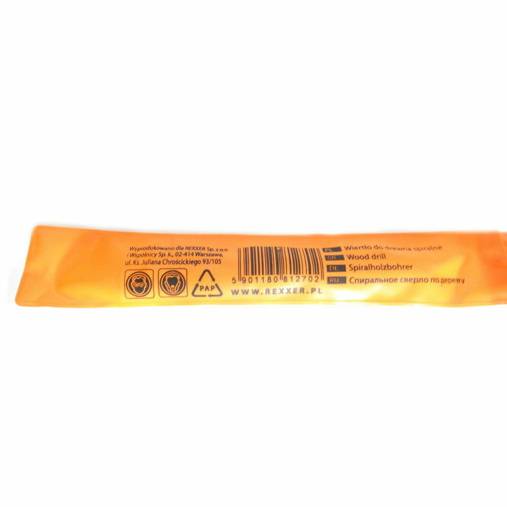 Ø 16 x 160 mm Spiralholzbohrer Holzbohrer Spieralbohrer für Holz Schaft Ø 10 mm