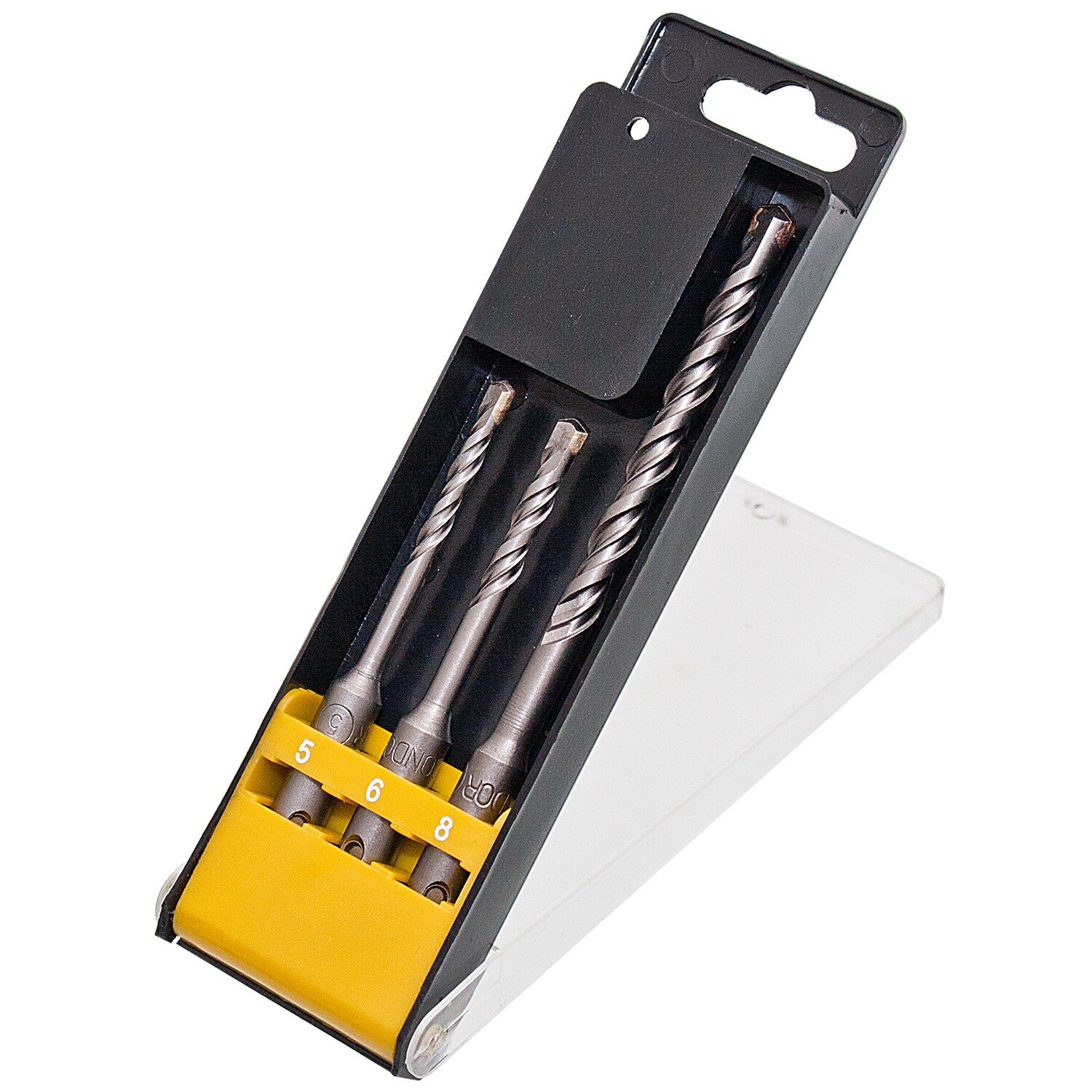 SDS Plus Bohrer Satz 3 tgl. inkl: 5 x 100 mm 6 x 110 mm 8 x 160 mm