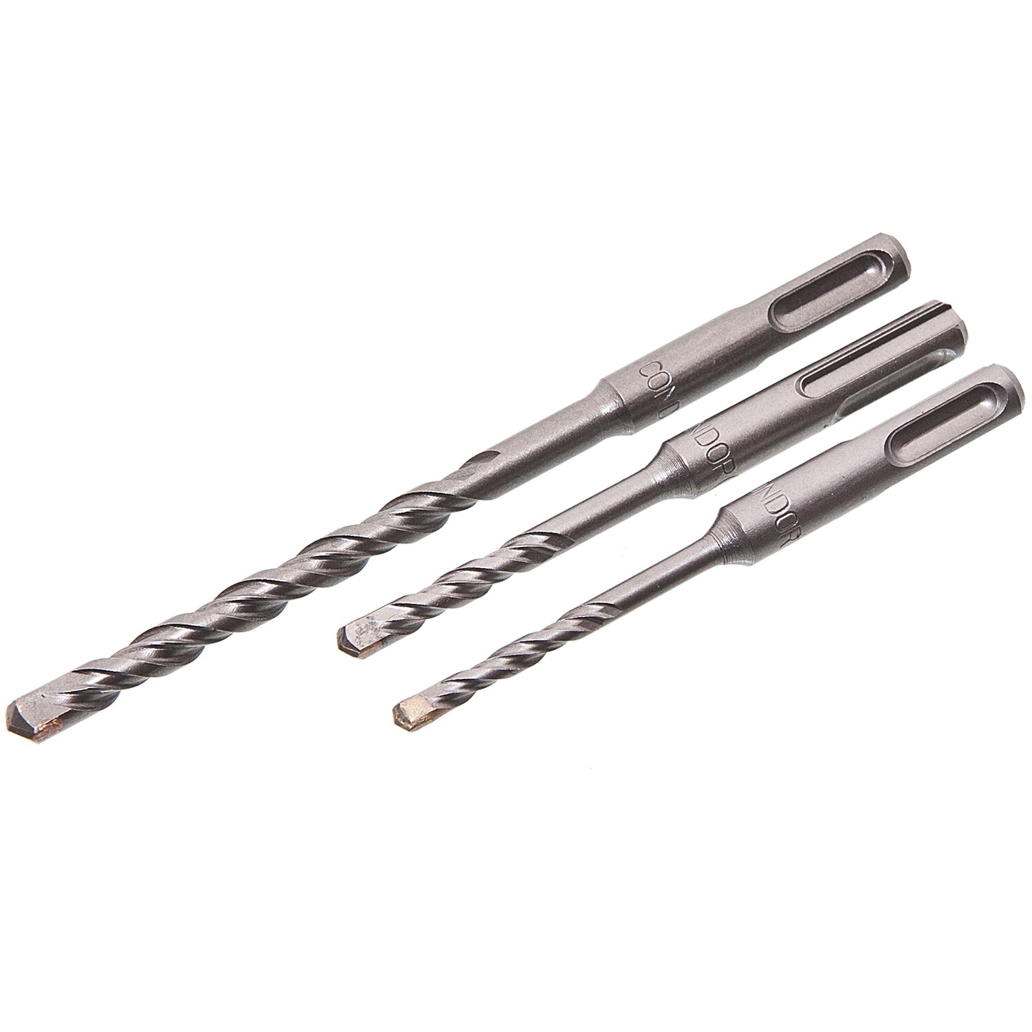 SDS Plus Bohrer Satz 3 tgl. inkl: 5 x 100 mm 6 x 110 mm 8 x 160 mm