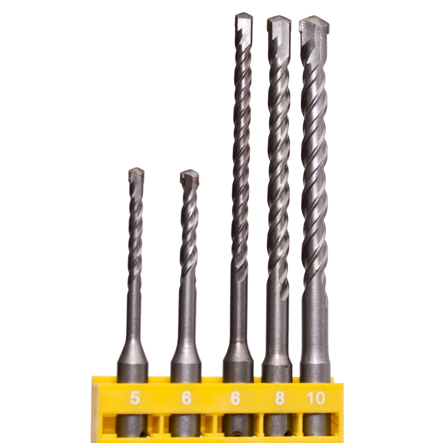 SDS Plus Bohrer Satz 5 tgl. inkl: Ø 5-6 x 110 mm Ø 6-8-10 x 160 mm