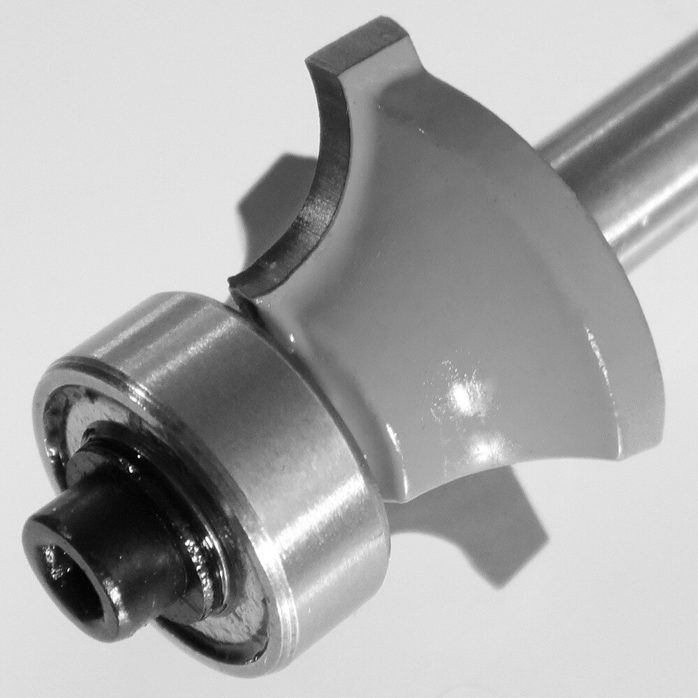 HM Abrundfräser R 5 mm Ø 22,5 mm Schaft 6 mm Viertelstabfräser Radienfräser