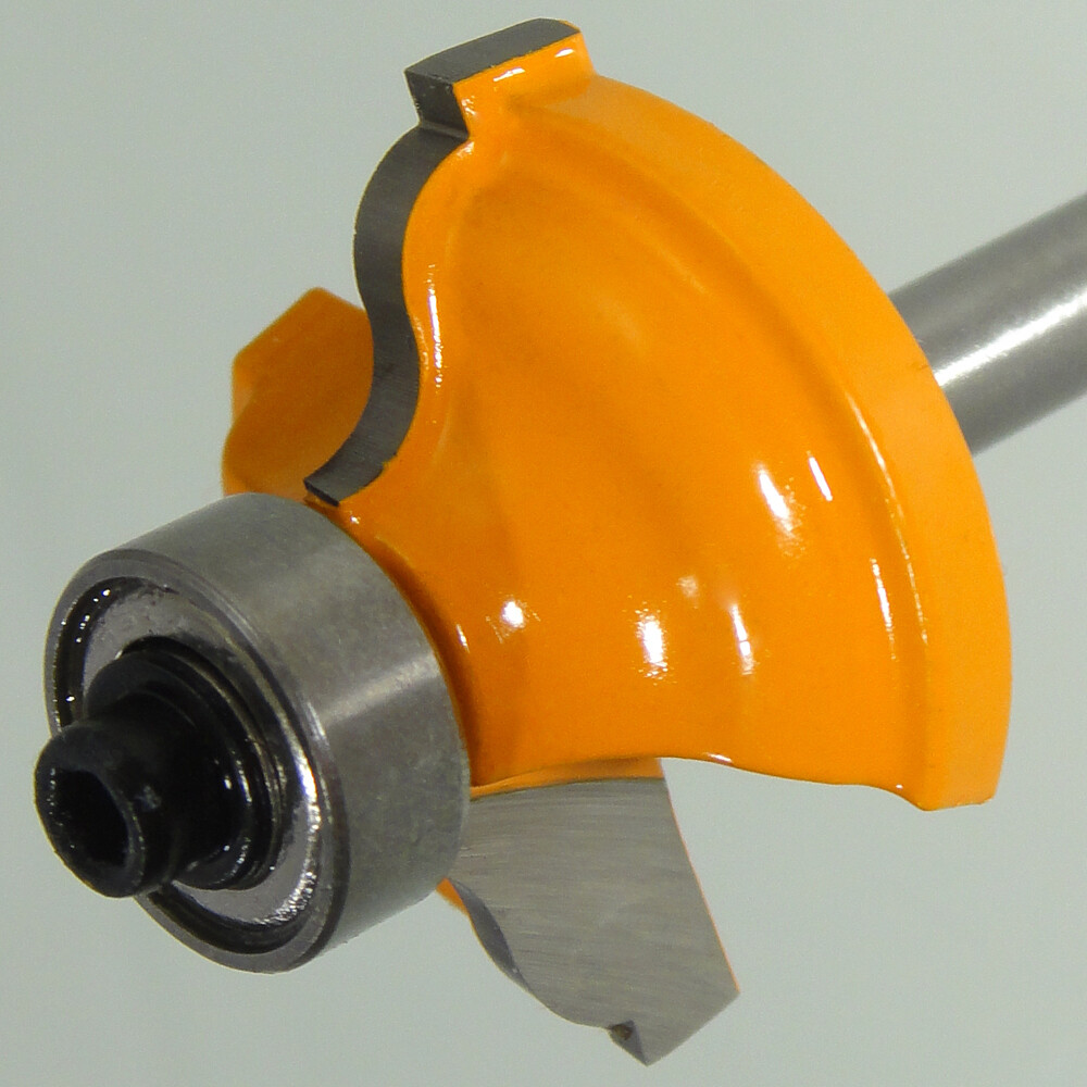 HM Profilfräser R 3,96 mm Ø 32 mm Schaft 6 mm Profilmesserkopf Holzfräser Fräser