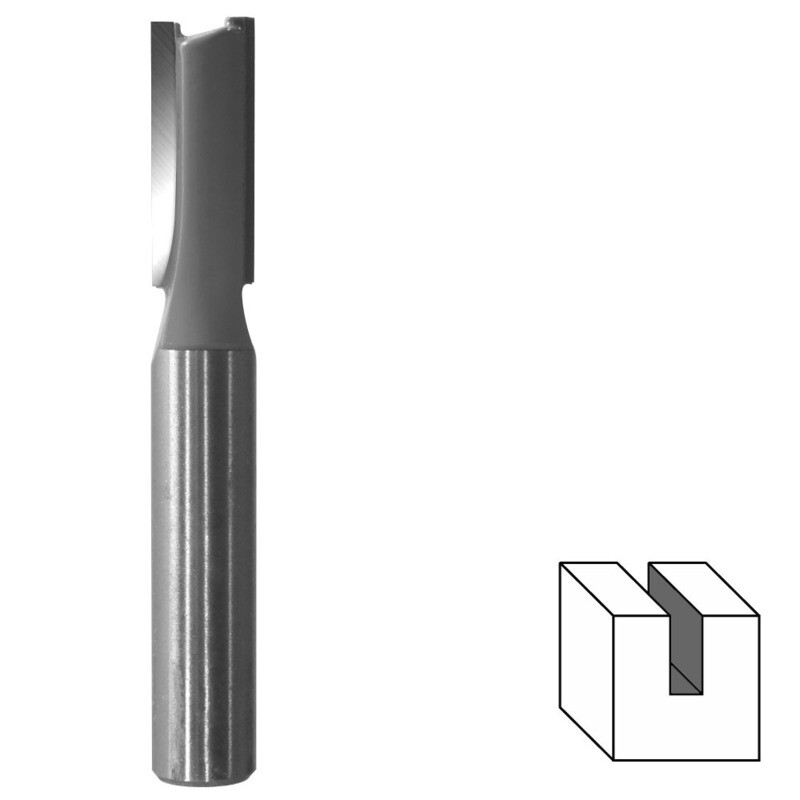 HM Nutfräser Ø 8 mm Schaft 8 mm Nutenfräser Holzfräser Fräser Nuter Freser