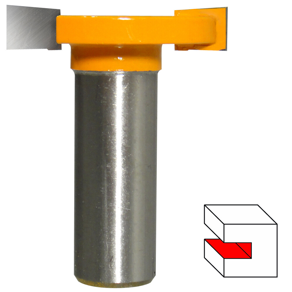 HM Scheibennutfräser 6,35 mm Ø 32 mm Schaft 12 mm Nutfräser Scheibenfräser