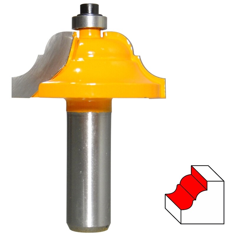 HM Profilfräser R 7,2 mm Ø 41,3 mm Schaft 12 mm Profilmesserkopf Holzfräser Fräs