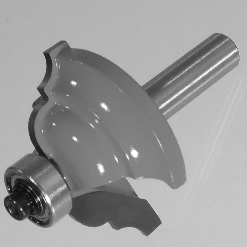 HM Profilfräser R 4,76 mm Ø 39,3 mm Schaft 8 mm Profilmesserkopf Holzfräser Fräs