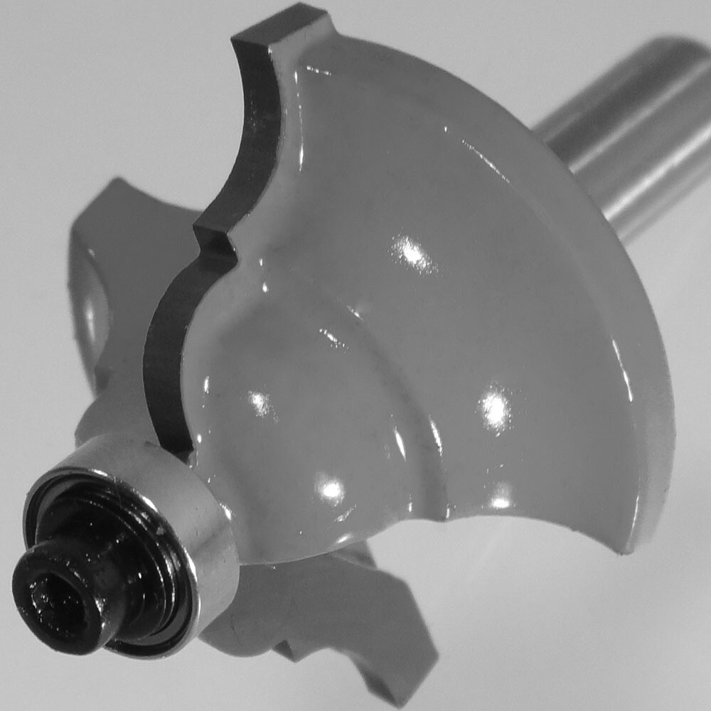 HM Profilfräser R 5,6 mm Ø 34,9 mm Schaft 8 mm Profilmesserkopf Holzfräser Fräse