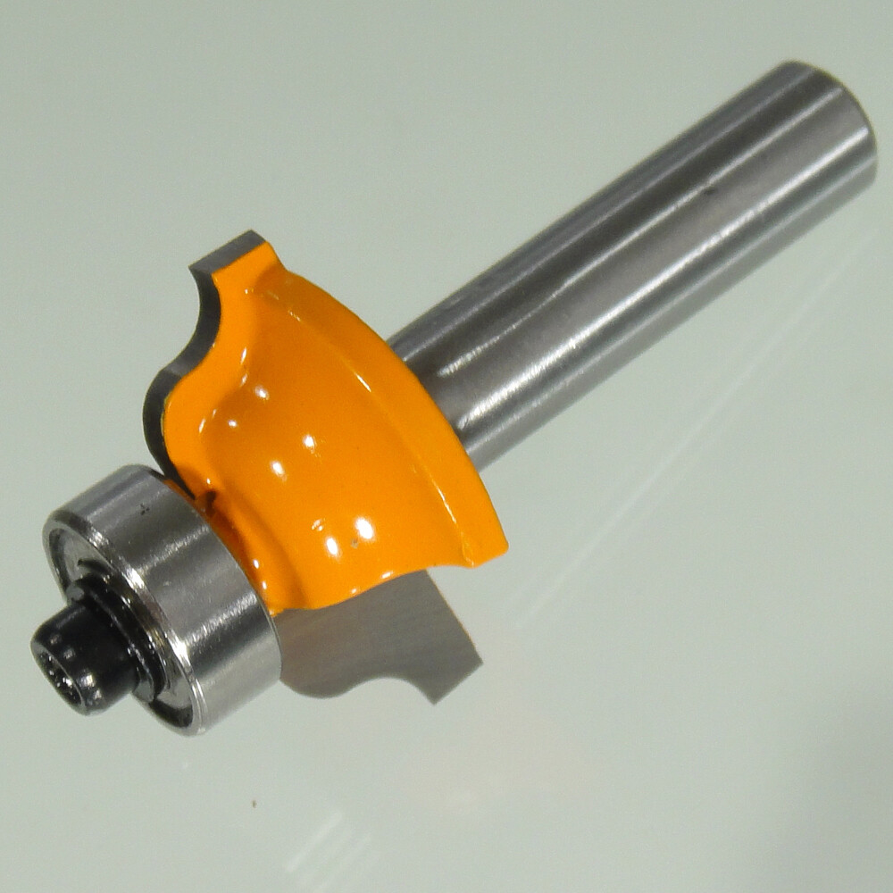 HM Profilfräser R 3,17 mm Ø 25,7 mm Schaft 8 mm Profilmesserkopf Holzfräser Fräs