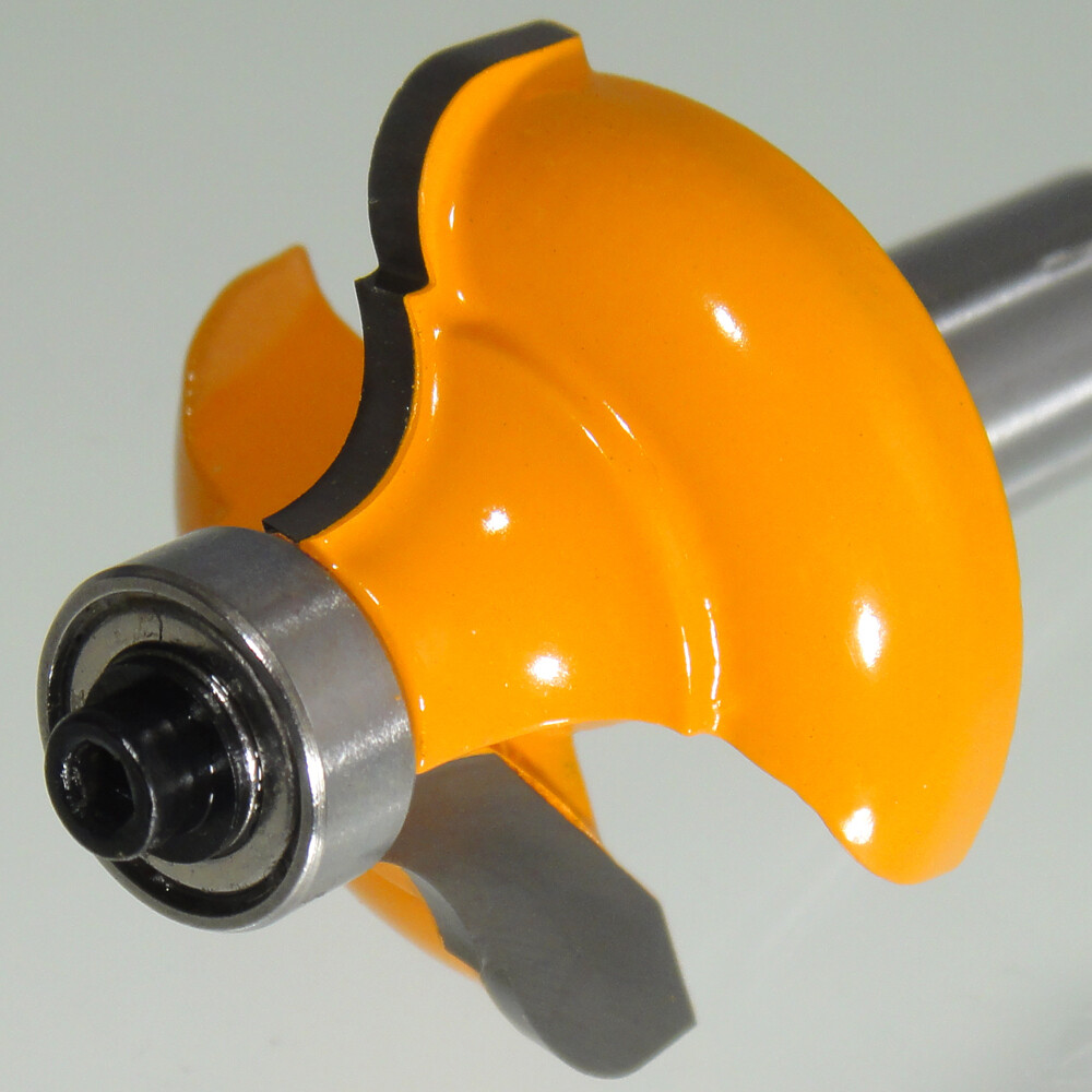 HM Profilfräser R 6,35 mm Ø 38,4 mm Schaft 12 mm Profilmesserkopf Holzfräser Frä