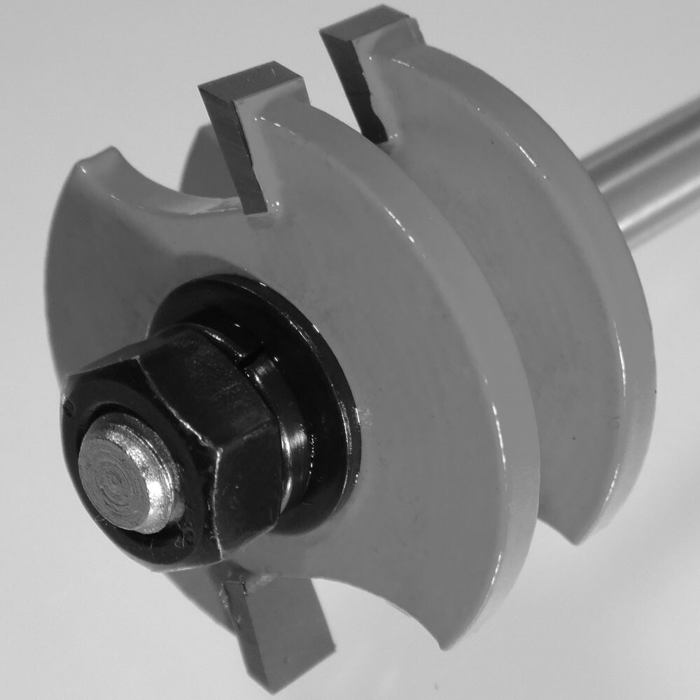 HM Federfräser 6,35 mm Ø 41 mm Schaft 8 mm Scheibenfräser Holzfräser Fräser