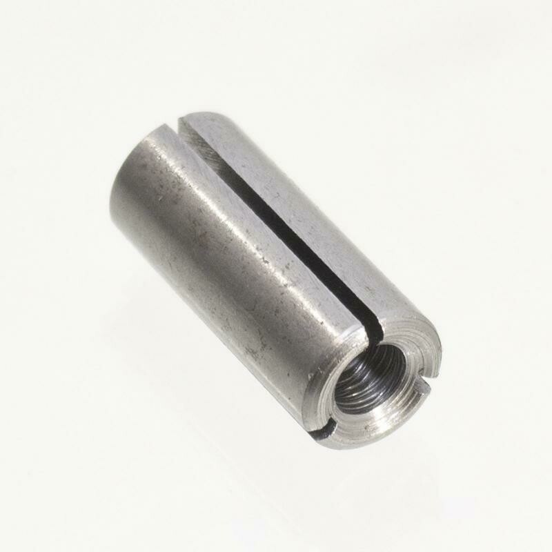 Reduzierhülse 12 mm auf Schaft 6 mm Hülse Reduzierstück für Oberfräse