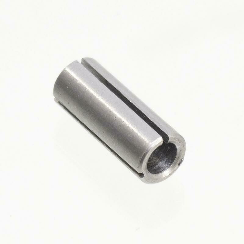 Reduzierhülse 10 mm auf Schaft 6 mm Hülse Reduzierstück für Oberfräse