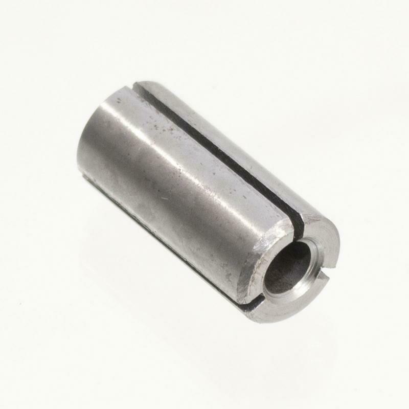 Reduzierhülse 12,7 mm (1/2 Zoll) auf Schaft 6 mm Reduzierstück für Oberfräse