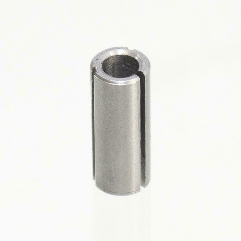 Reduzierhülse 10 mm auf Schaft 6 mm Hülse Reduzierstück für Oberfräse