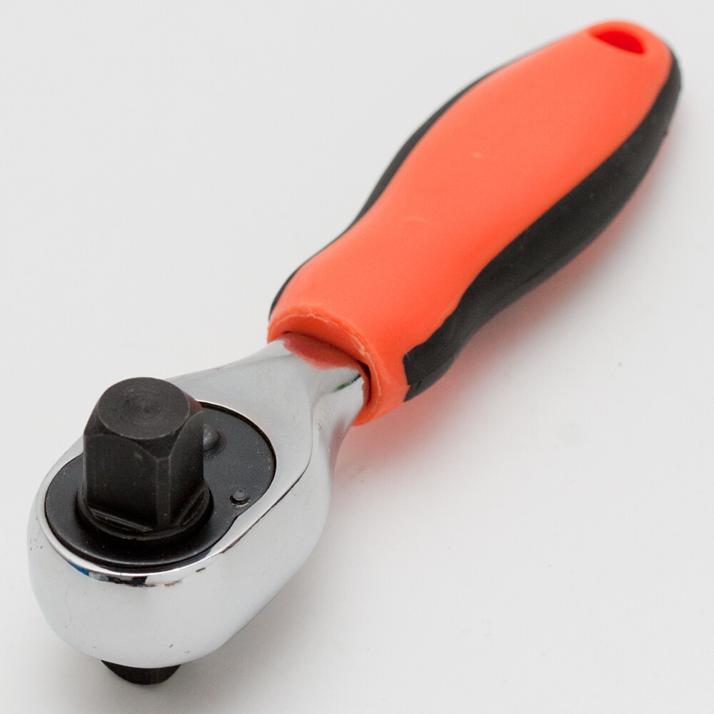 Doppel Umschaltknarre Ratschen Knarren Schlüssel 1/2" und 3/8" 140 mm 72 Zähne