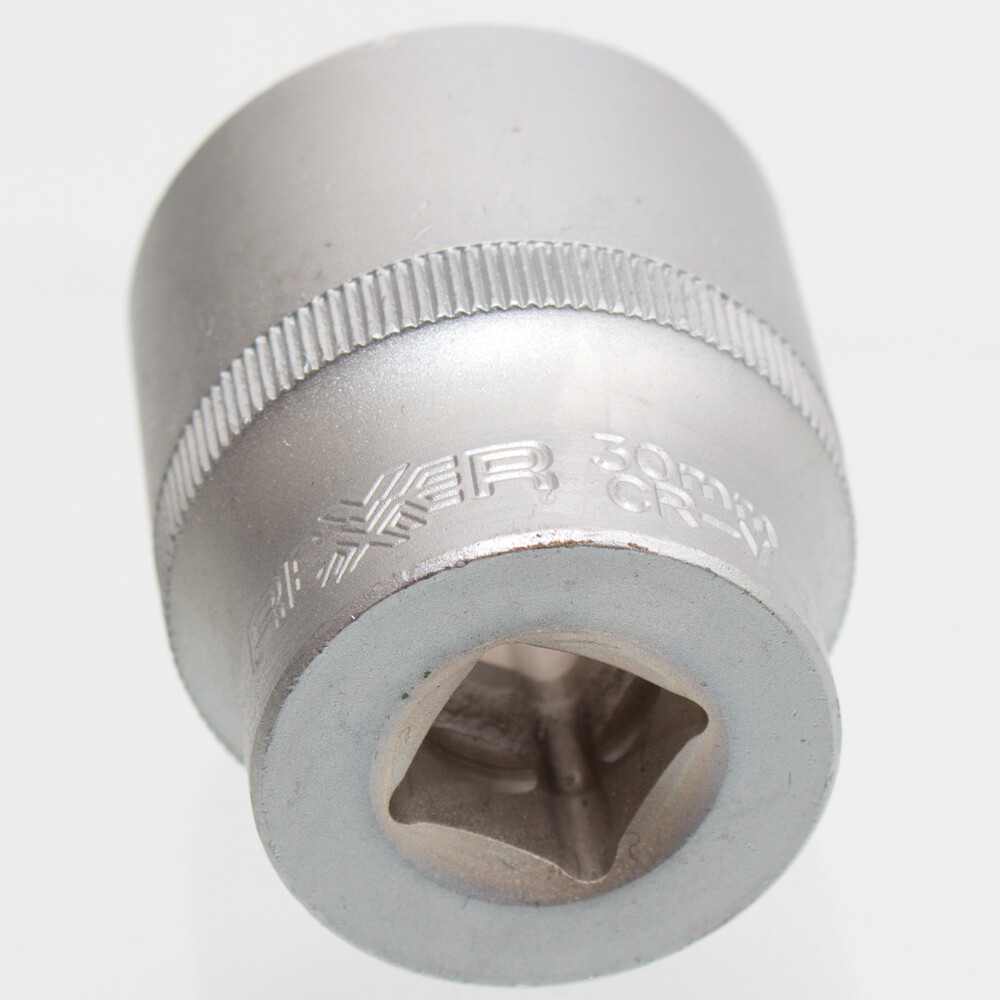 30 mm Steckschlüssel Einsatz sechskant Nuss Länge 44 mm Aufnahme 1/2 Zoll