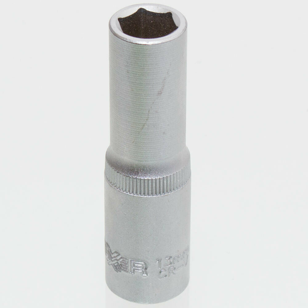 13 mm Steckschlüssel Einsatz sechskant Nuss Länge 78 mm Aufnahme 1/2 Zoll