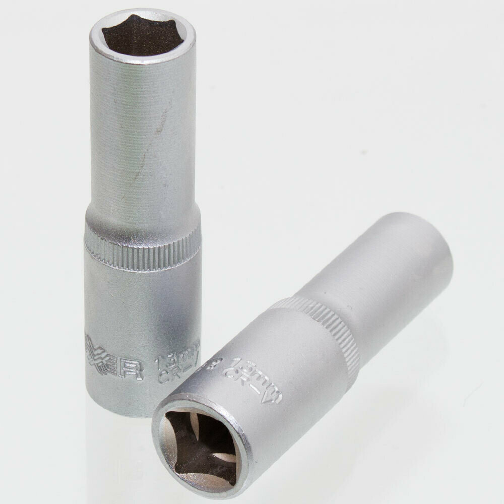 13 mm Steckschlüssel Einsatz sechskant Nuss Länge 78 mm Aufnahme 1/2 Zoll