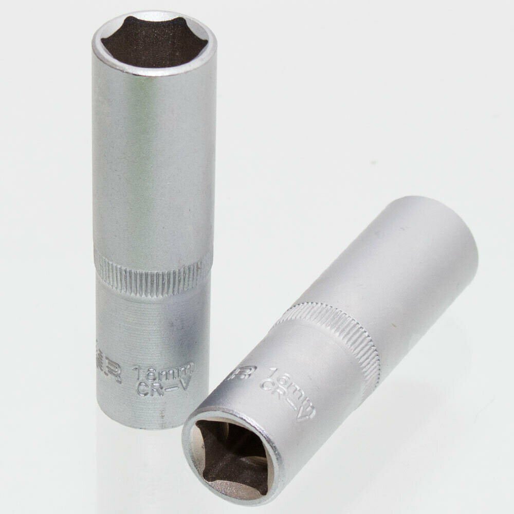 16 mm Steckschlüssel Einsatz sechskant Nuss Länge 78 mm Aufnahme 1/2 Zoll