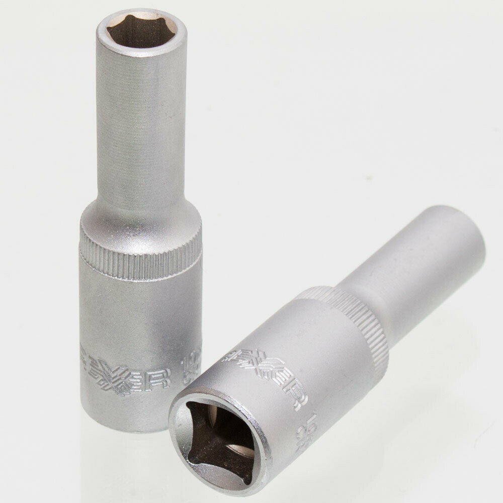 10 mm Steckschlüssel Einsatz sechskant Nuss Länge 78 mm Aufnahme 1/2 Zoll