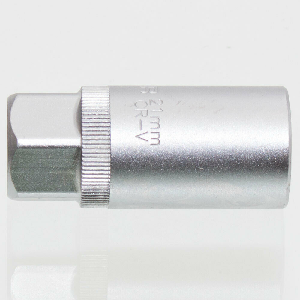 21 mm Steckschlüssel Einsatz sechskant Nuss Länge 63 mm Aufnahme 1/2 Zoll